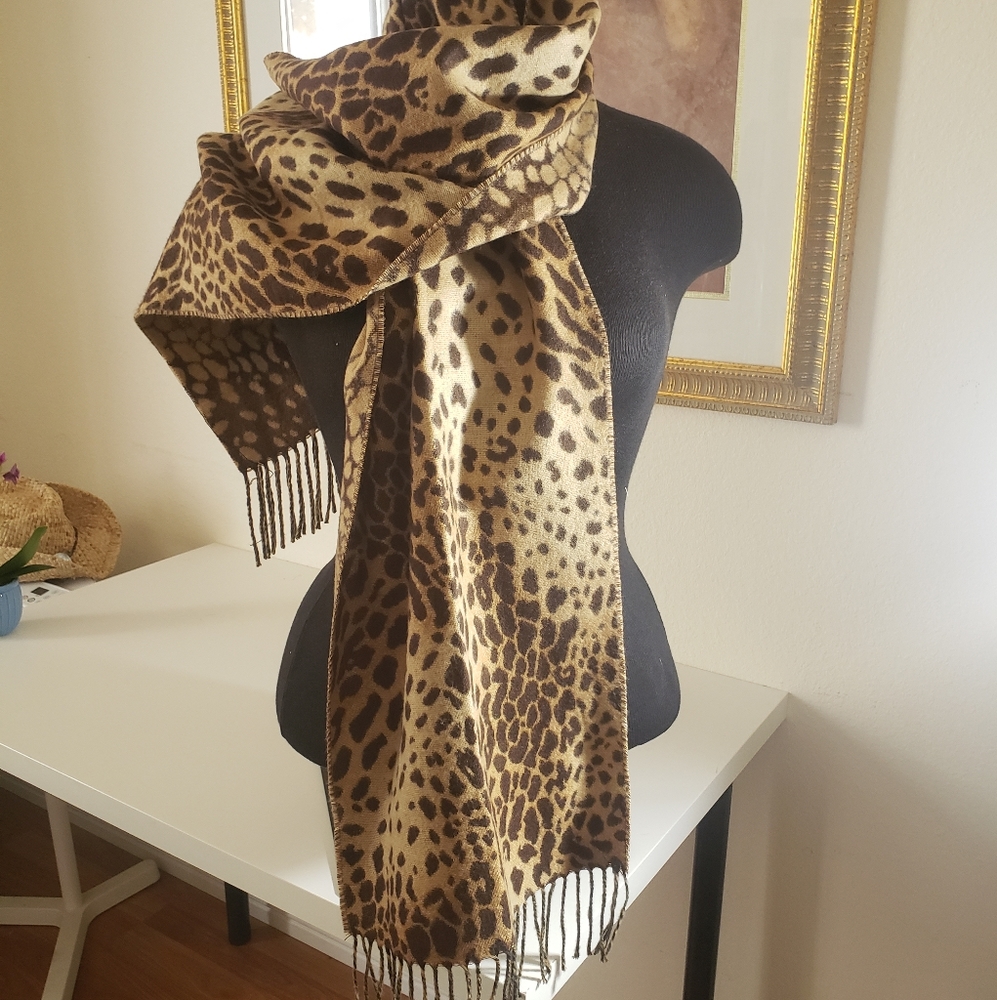 Leopard Scarf